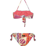 F**K Kids Costume Due Pezzi Fantasia per Bambine