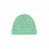 Blumarine Kids Cappellino Verde Menta con Logo Ricamato a Contrasto per Neonate