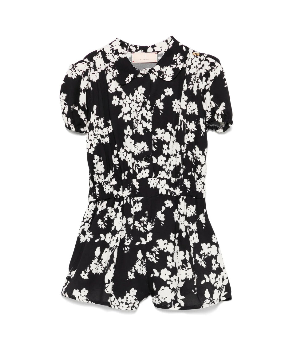 Elisabetta Franchi La Mia Bambina Tuta Nera/Burro per Bambine