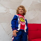 Barrow Kids Red Patchwork Hoodie for Kids