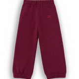 Elisabetta Franchi La Mia Bambina Jogger Bordeaux per Bambini