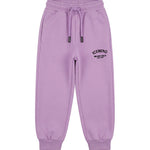 Iceberg Kids Pantalone Lilla con Logo per Bambini