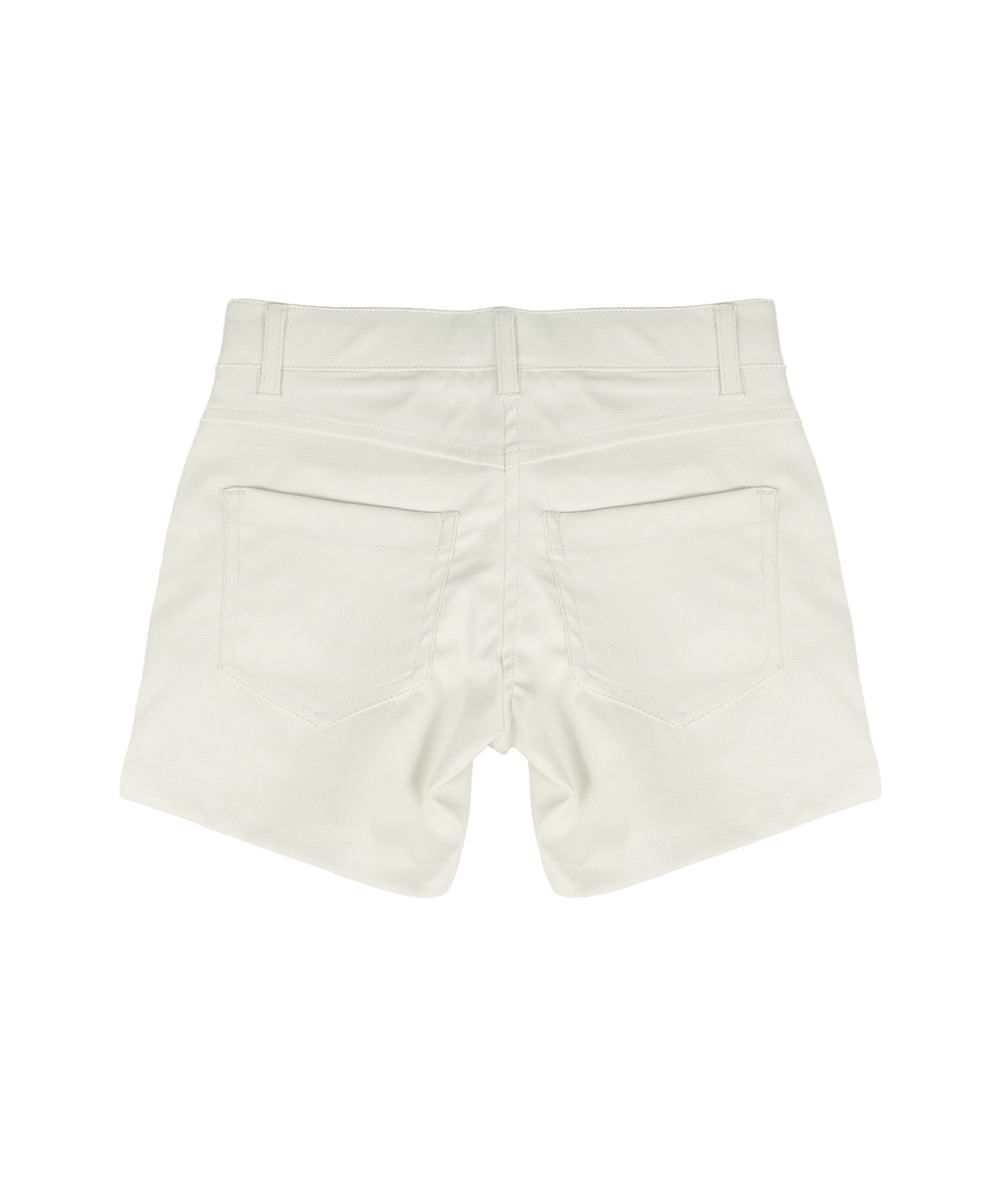 Vicolo Kids Short in Denim Bianco per Bambine