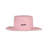 MSGM Kids Cappello Bucket Rosa per Bambine