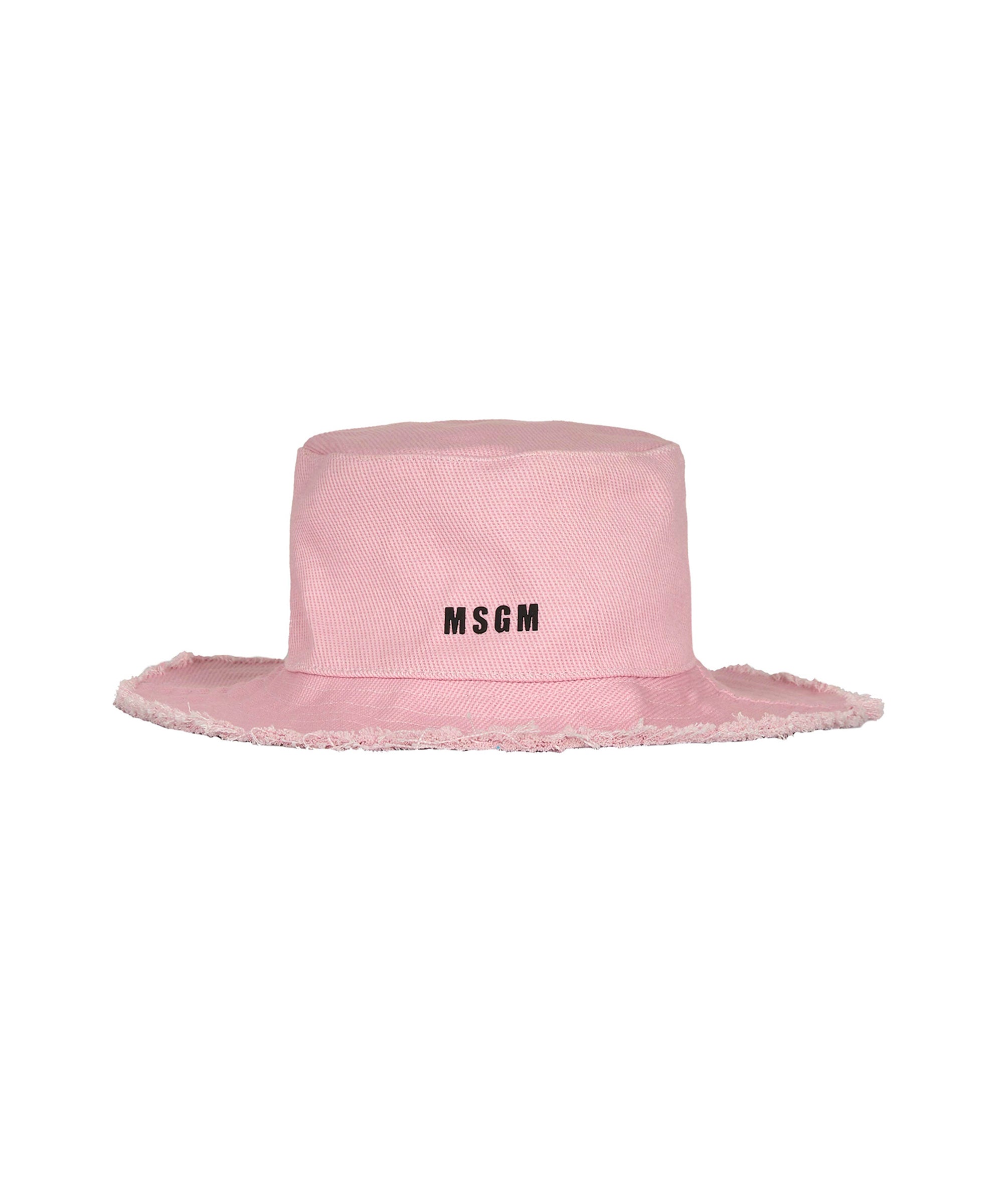 MSGM Kids Cappello Bucket Rosa per Bambine