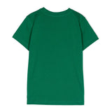 Moschino Kids T-shirt Verde con Ricamo (retro)