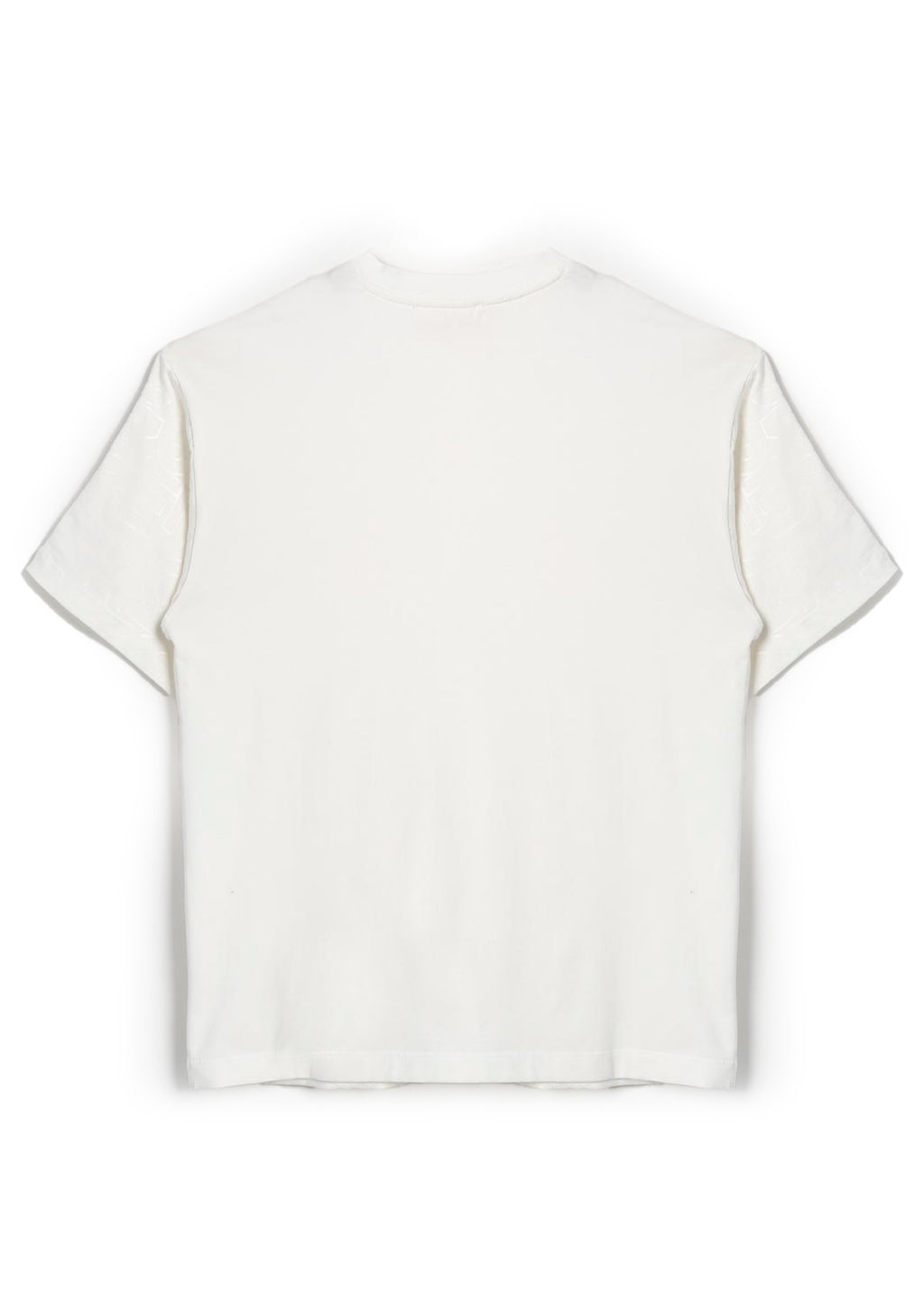 Elisabetta Franchi La Mia Bambina T-shirt Panna con Lettering per Bambine