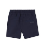 Boss Kids Short Marine con Laccio per Neonati