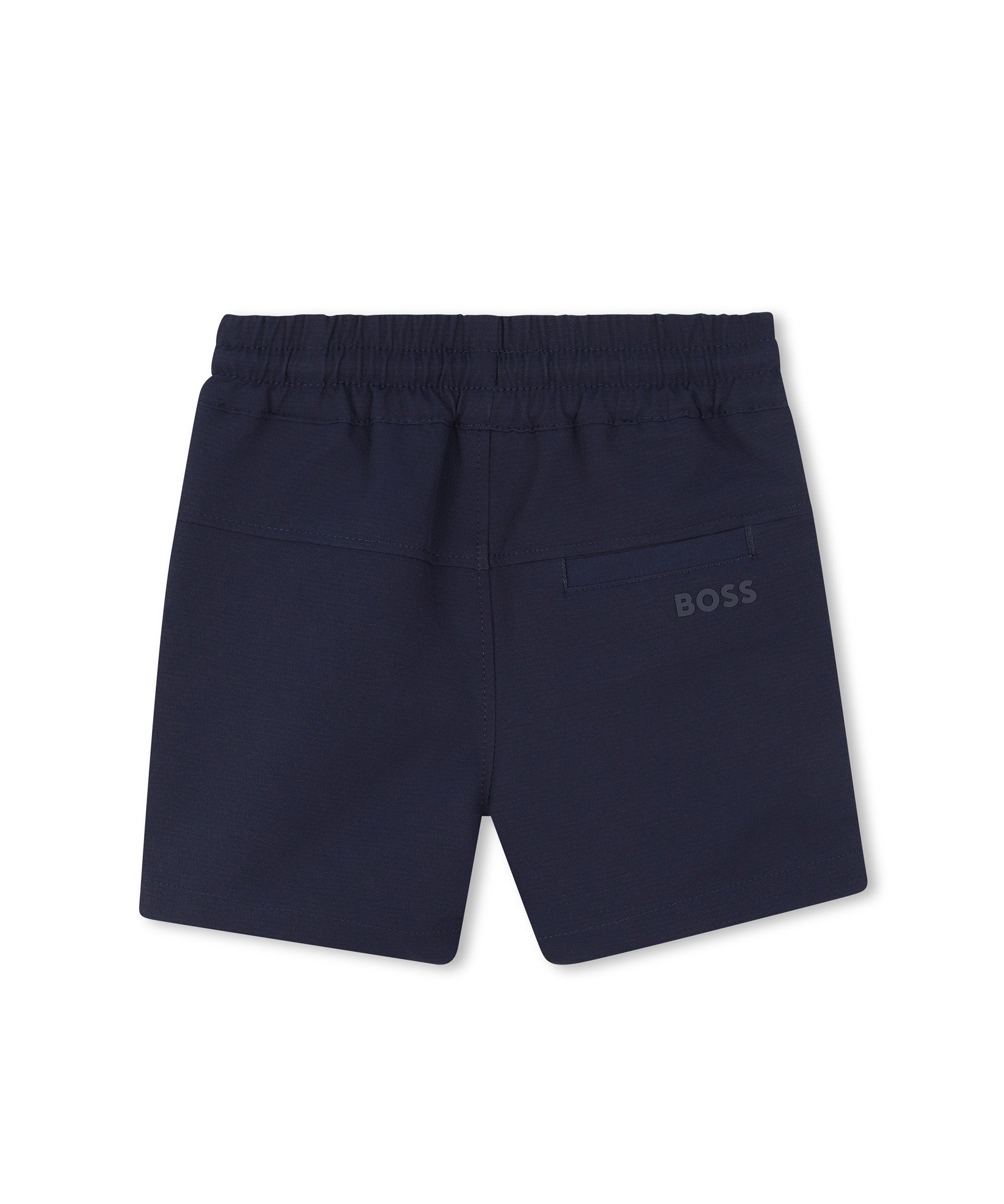 Boss Kids Short Marine con Laccio per Neonati