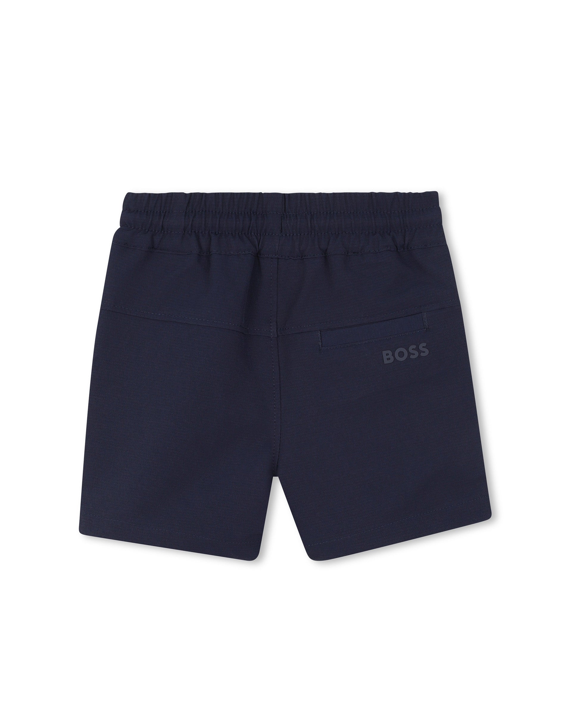 Boss Kids Short Marine con Laccio per Neonati