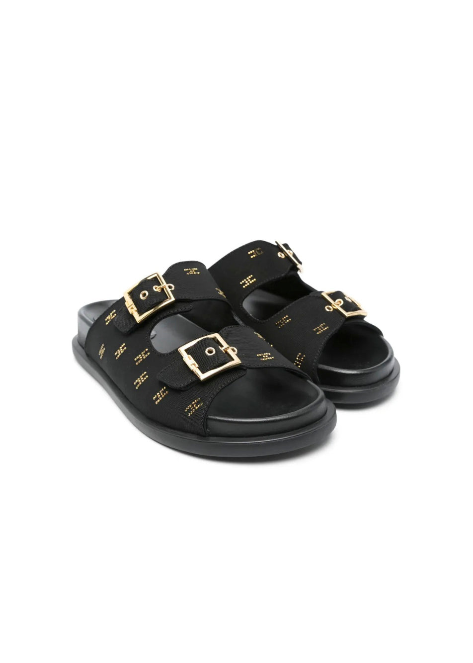 Elisabetta Franchi La Mia Bambina Sandalo Nero per Bambine