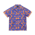 4GIVENESS Camicia Fantasia Viola/Arancione per Bambini