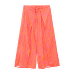 4GIVENESS Copricostume Pantaloni Fantasia Zebrato Arancione per Bambine