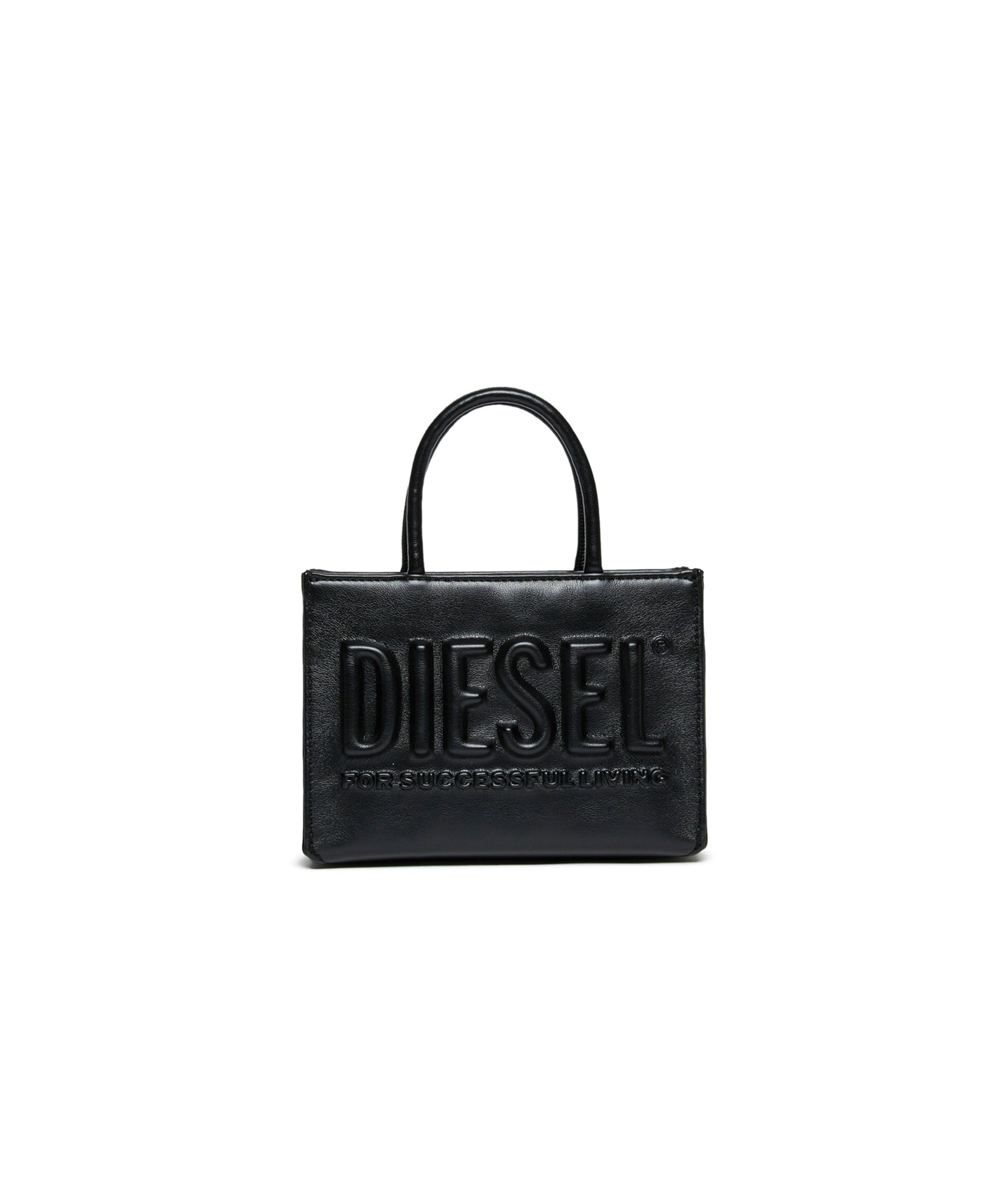 Diesel Kids Borsa Nera Mini 3D per Bambine
