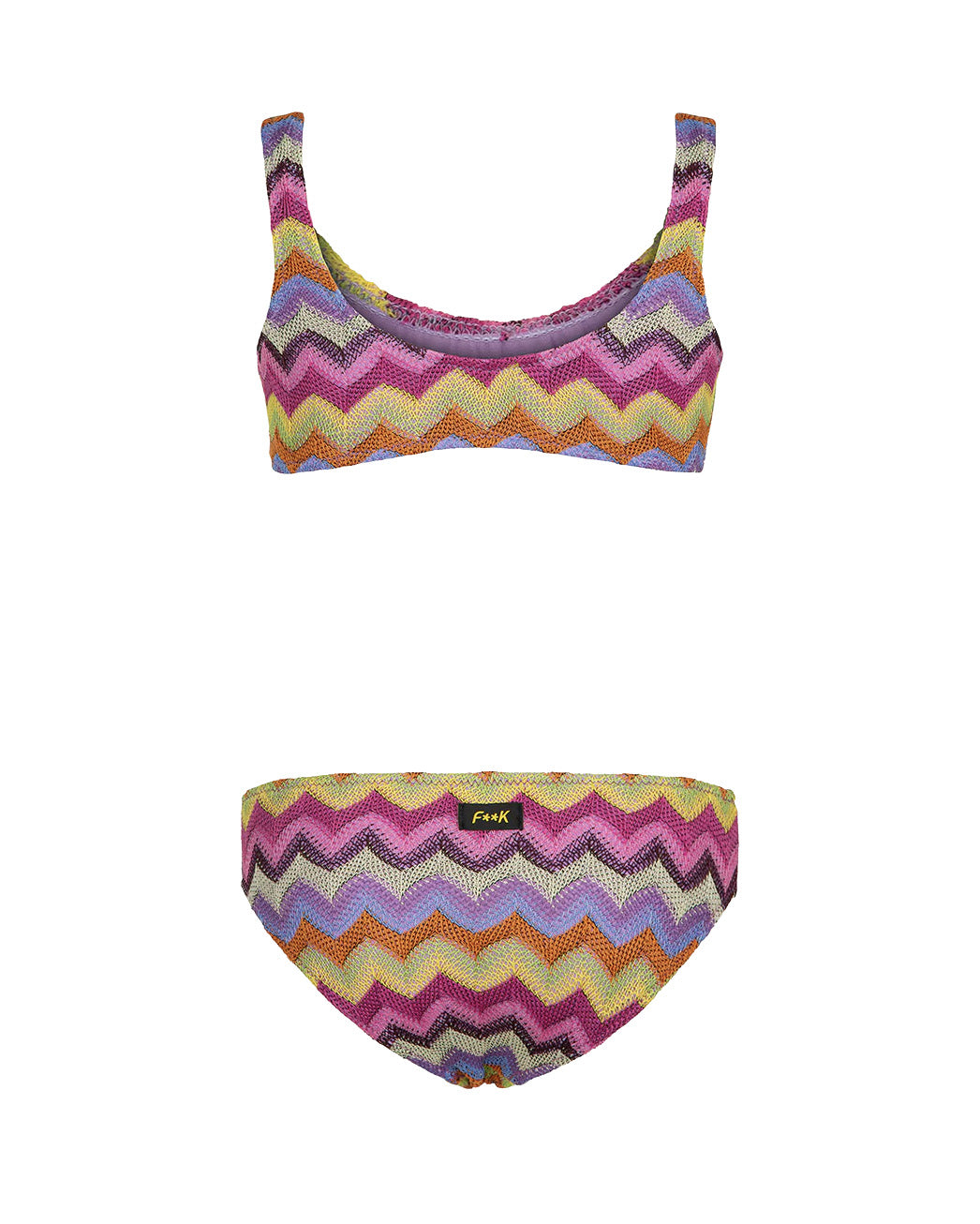 F**K Kids Costume in Maglia Multicolor per Bambine