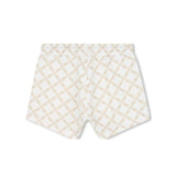 Michael Kors Kids Shorts Ecrù All Over Logo for Girls