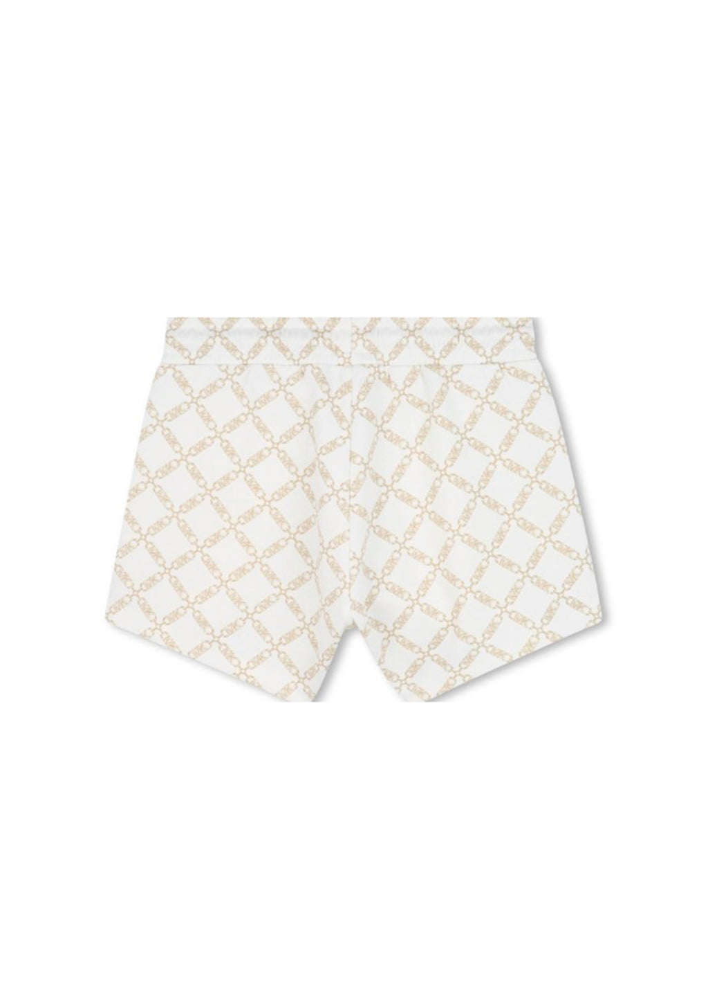 Michael Kors Kids Shorts Ecrù All Over Logo for Girls