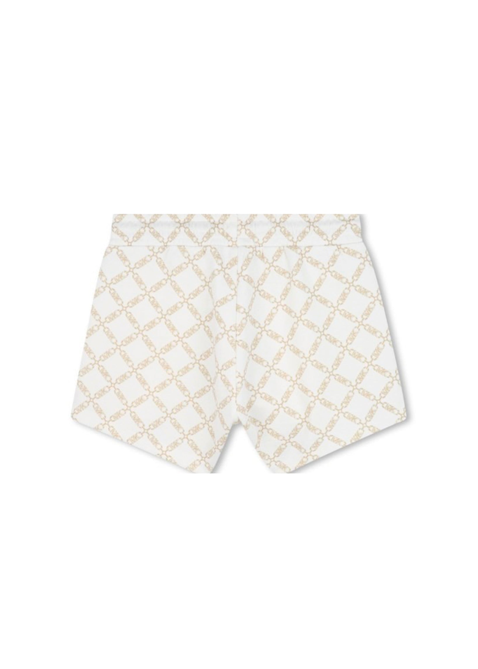 Michael Kors Kids Shorts Ecrù All Over Logo for Girls