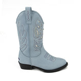 Dsquared2 Kids Stivale Camperos Celeste per Bambine