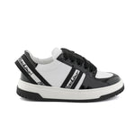 Moschino Kids Sneakers Nere Lucide per Bambini