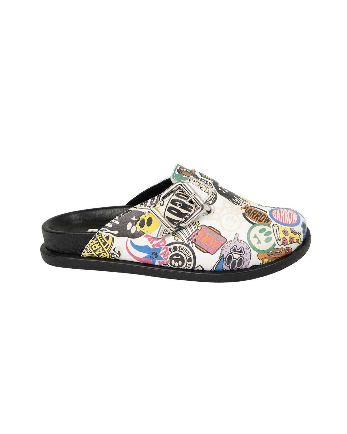 Barrow Kids Sabot Bianco Fantasia per Bambine