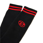 Diesel Kids Calzini Neri/Bianchi con Logo