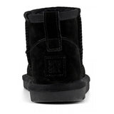 Colors of California Stivale Basso Nero Scamosciato per Bambine