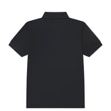 Lacoste Kids Polo Nera con Logo per Bambini