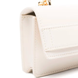 Elisabetta Franchi La Mia Bambina Borsa a Spalla Burro con Placca Logo