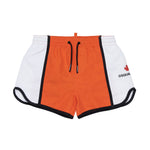 Dsquared2 Kids Costume Boxer Arancio e Bianco con Logo per Bambini