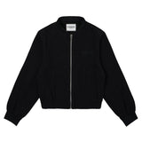 Iceberg Kids Bomber Nero College con Borchie per Bambine