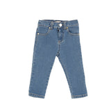 Elisabetta Franchi La Mia Bambina Jeans Denim per Neonate