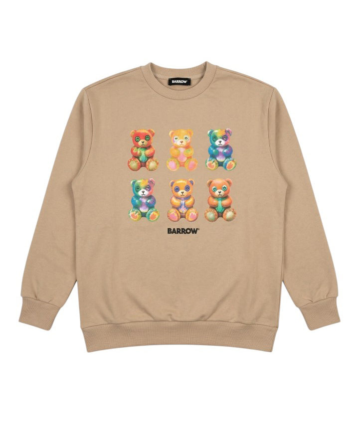 Barrow Kids Felpa Sabbia con Stampa per Bambine