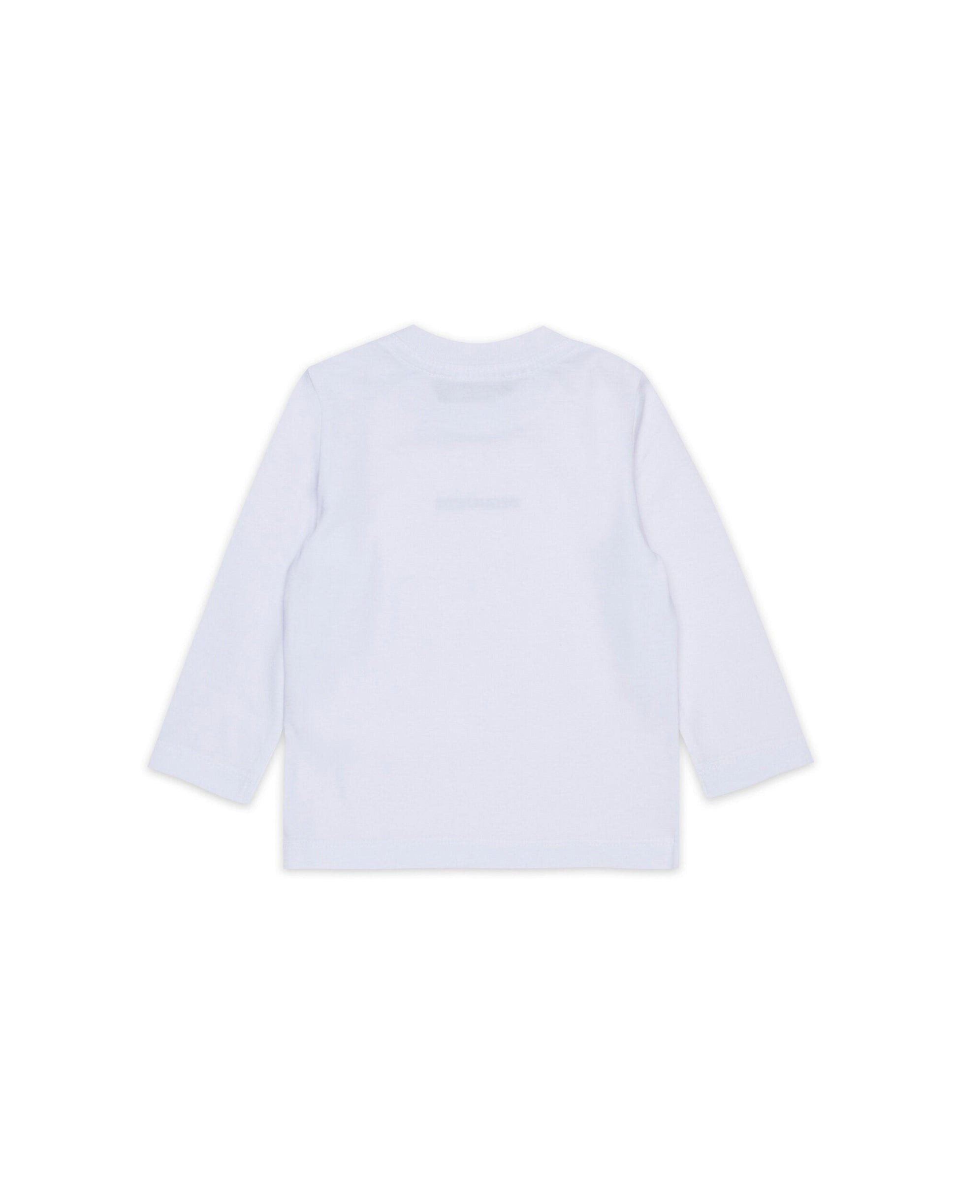 Dsquared2 Kids T-shirt Bianca con Logo per Neonati