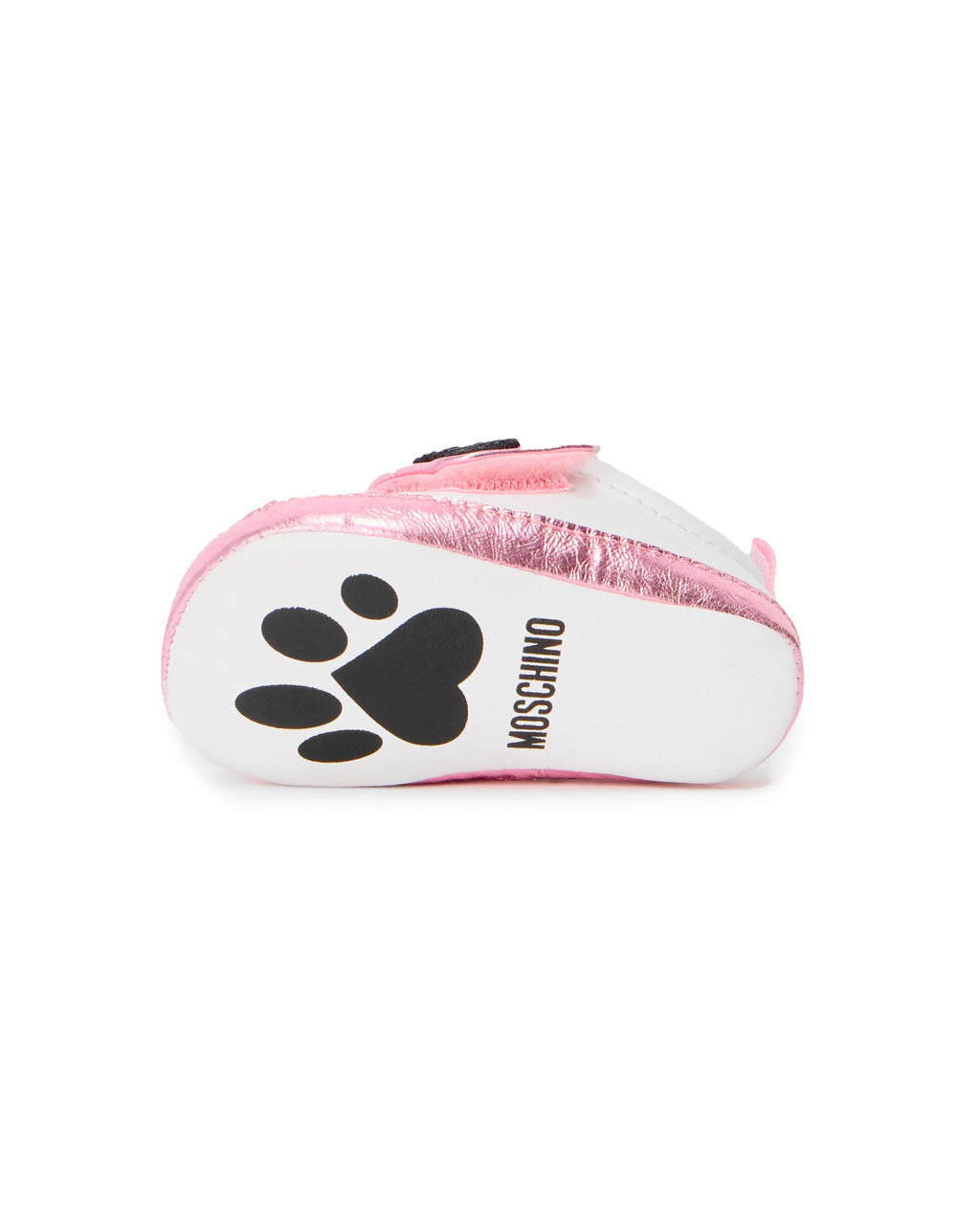Moschino Kids Scarpette con Strappo per Neonate