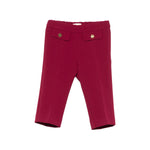 Elisabetta Franchi La Mia Bambina Pantaloni Cherry per Neonate