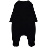 BOSS Kids Set Nascita 3 Pezzi Nero con Tutina, Cappellino e Bavaglino con Logo per Neonati
