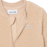 Lacoste Kids Tutina Teddy Beige con Logo Unisex