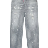 Dsquared2 Kids Jeans straight grigio 642 per Bambini