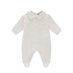 Iceberg Kids Tutina con Bavetta Bianca per Neonati