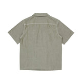 Diesel Kids Camicia Verde/Grigio con Tasche per Bambini
