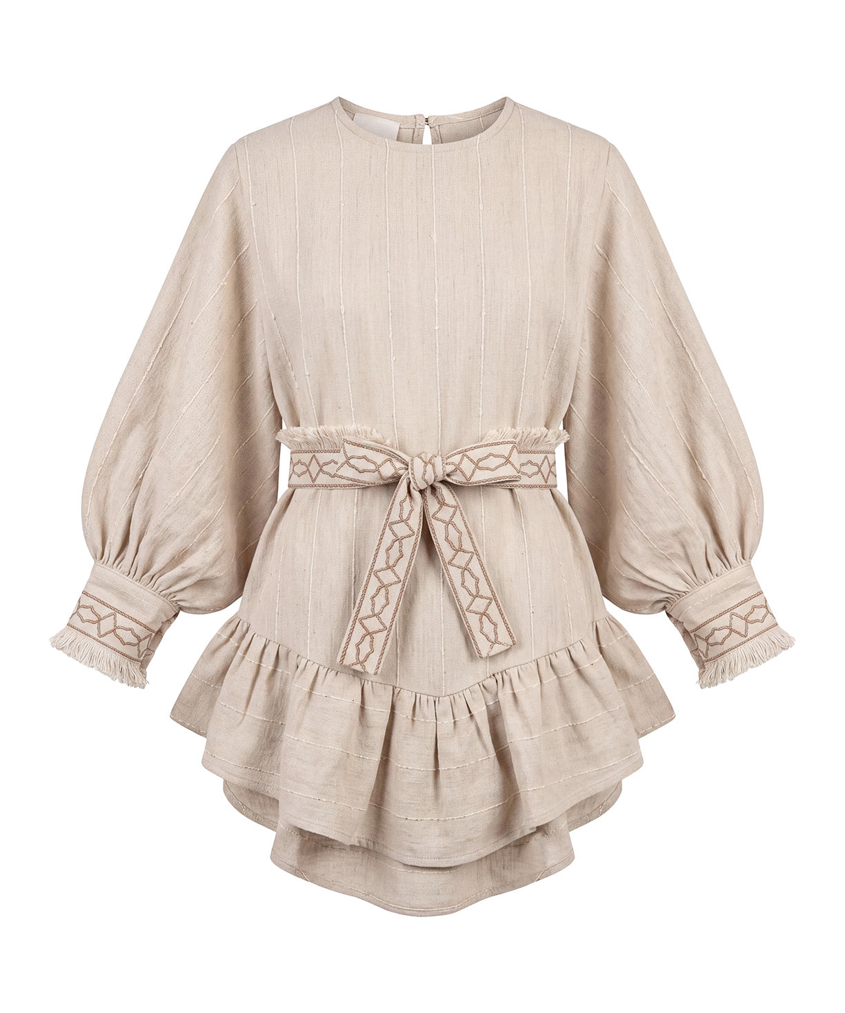 Cocò et Mamà Kids Abito Beige per Bambine