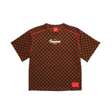 Sprayground Kids T-shirt Marrone con Logo per Bambini