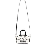 Puma Kids Borsa 1976 Bianco e Nero con Logo per Bambine