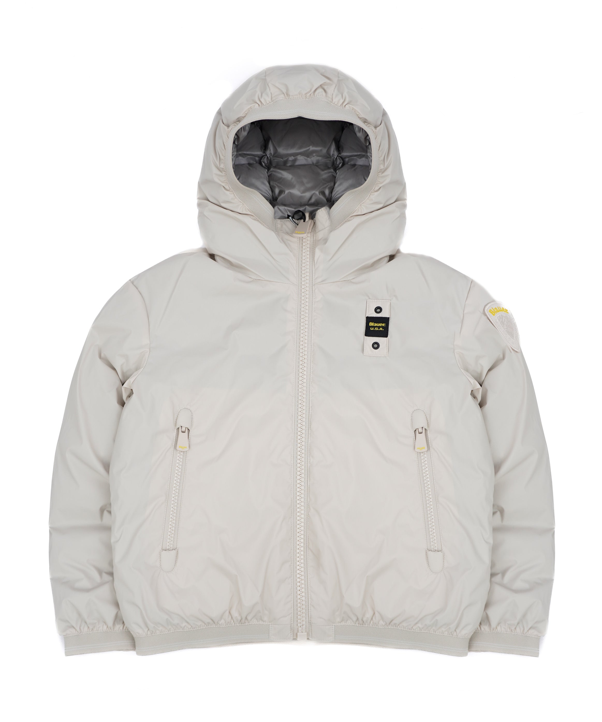 Blauer Kids Giubbino Panna con Cappuccio Elasticizzato DONALD JUNIOR per Bambini