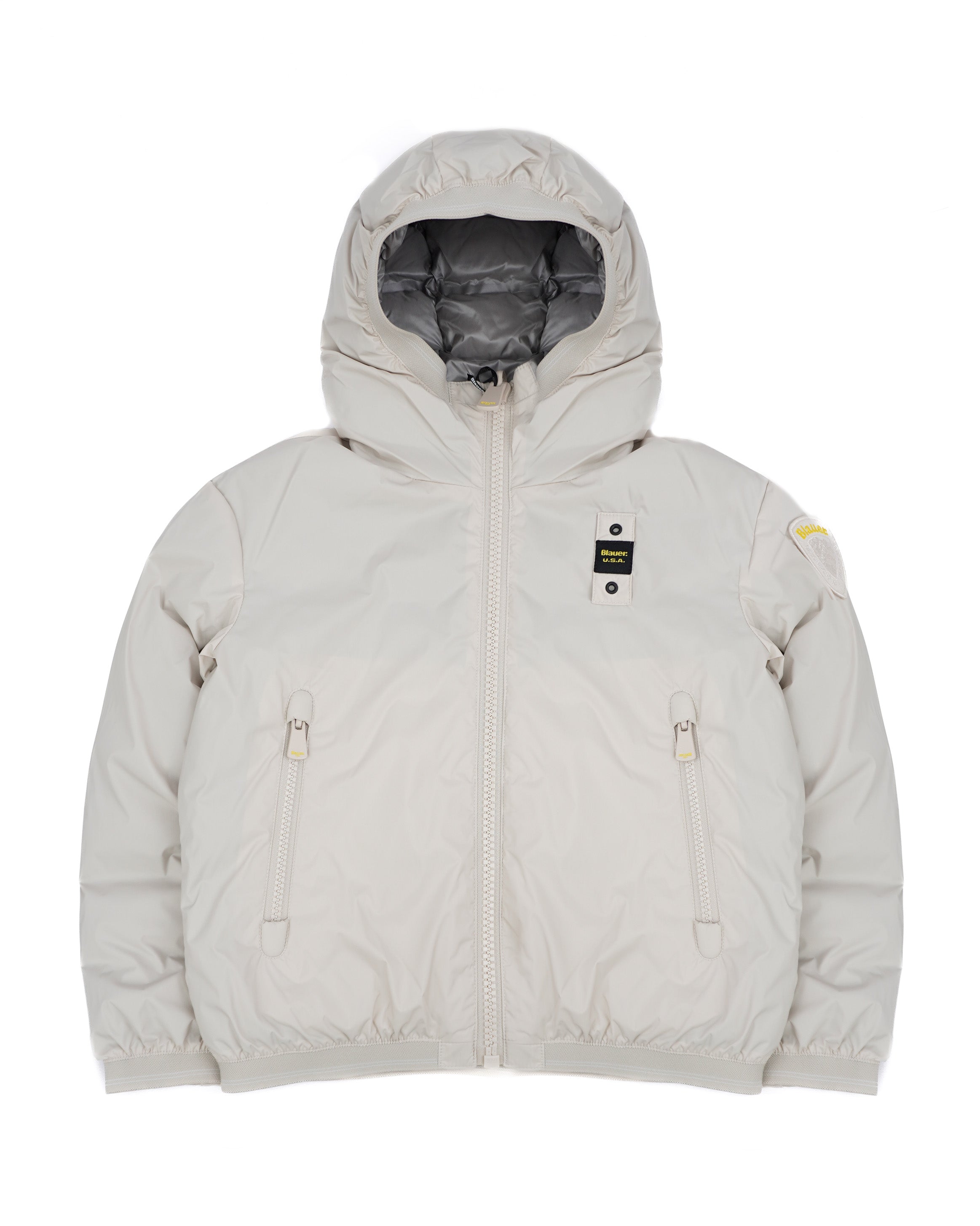 Blauer Kids Giubbino Panna con Cappuccio Elasticizzato DONALD JUNIOR per Bambini