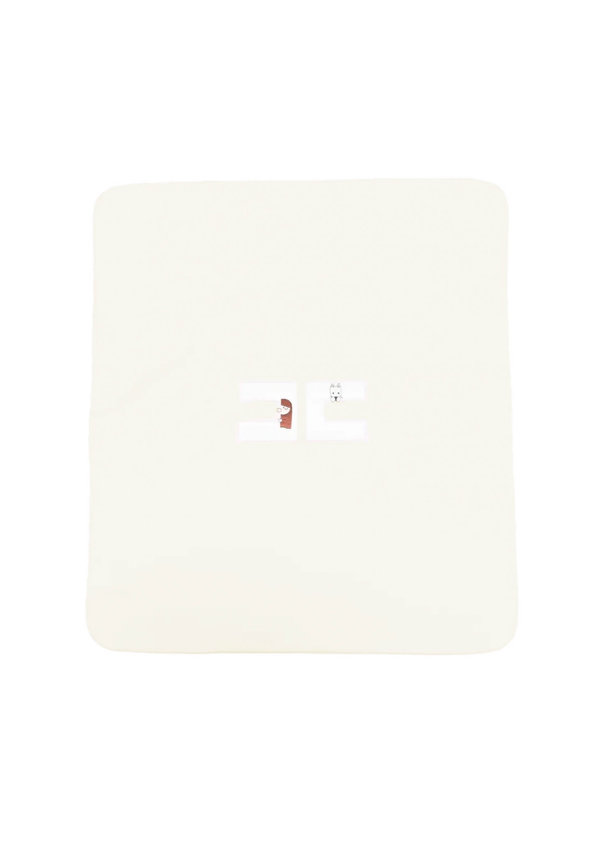 Elisabetta Franchi La Mia Bambina Coperta Limone per Neonate