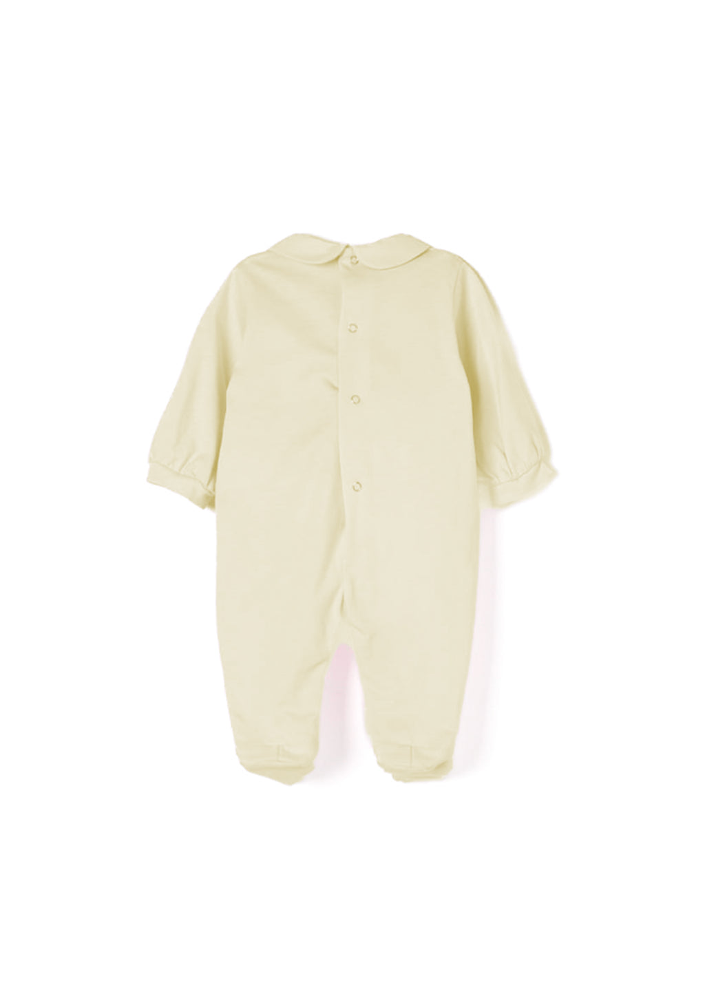 Elisabetta Franchi La Mia Bambina Tutina Limone con Ricamo per Neonate
