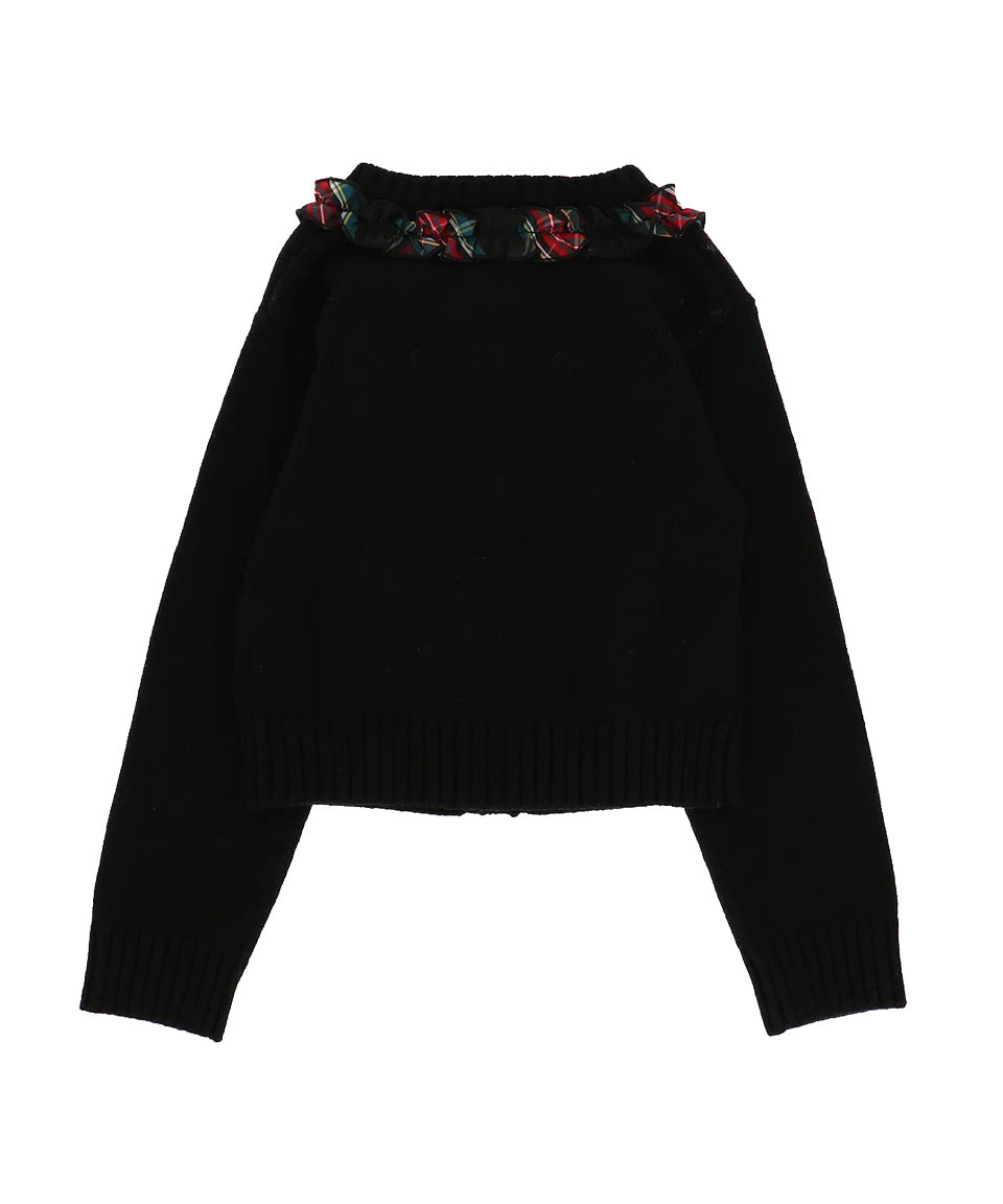Angel's Face Kids Cardigan Nero e Fantasia per Neonate