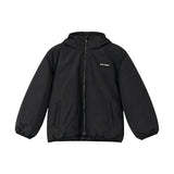 Palm Angels Kids Giubbino Nero con Logo per Bambini